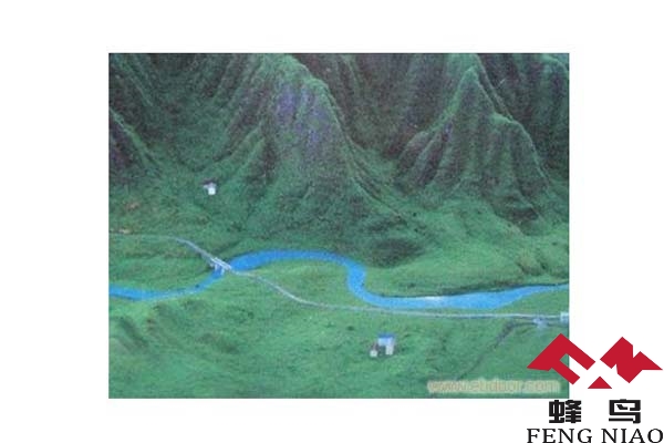 山體模型