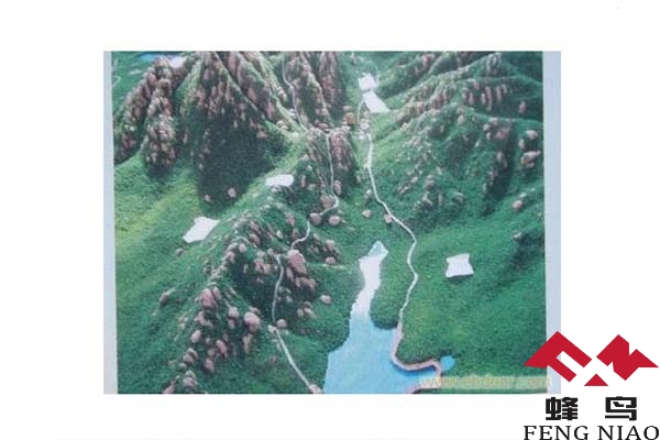 山體模型